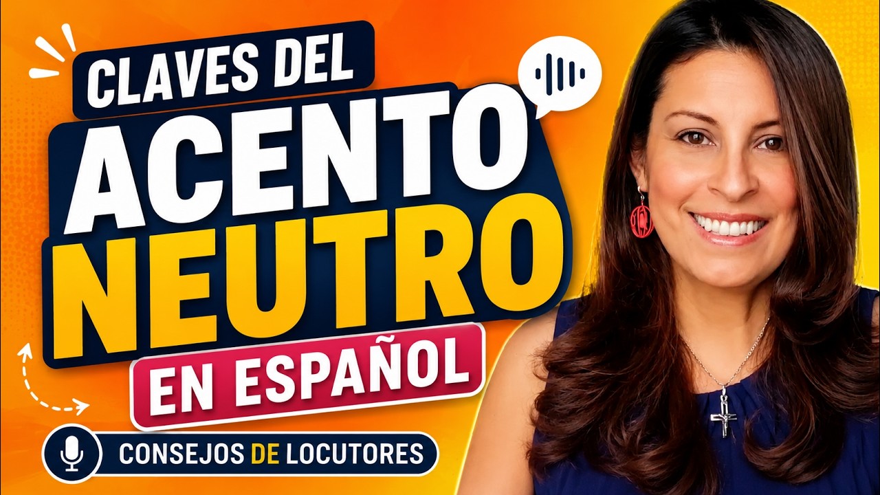 📌¿Cómo hablar con ACENTO NEUTRO en ESPAÑOL?🤔 How to improve your Spanish accent❓