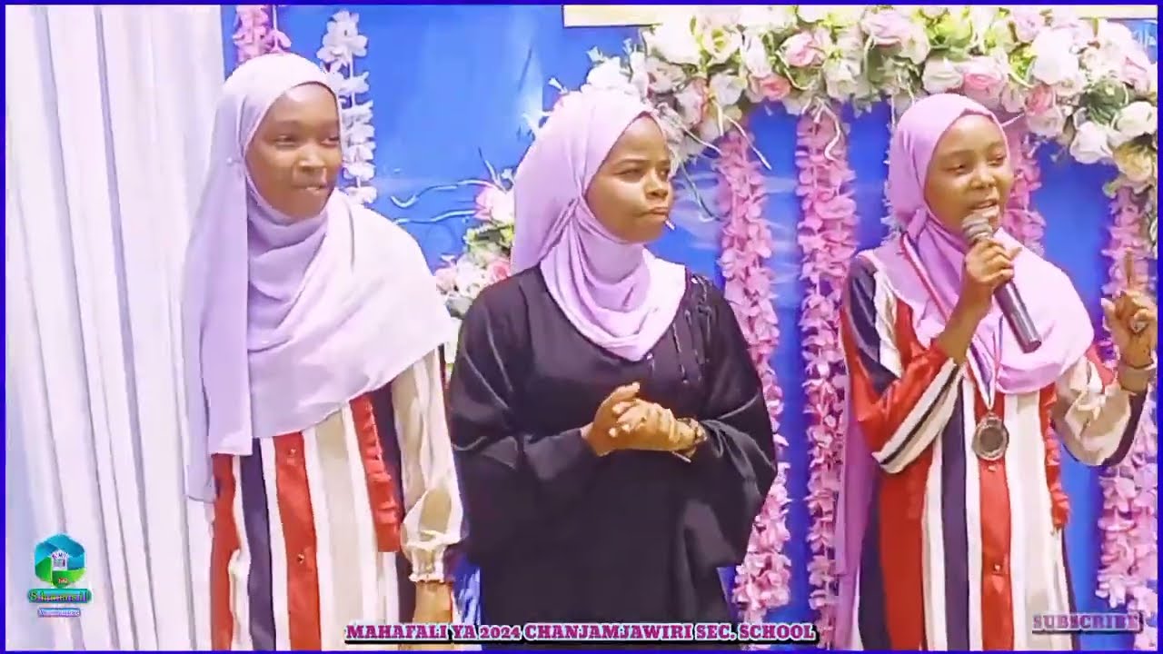 Nasheed ya Mhafali shule ya Sekondari Ch'wri 2024_Wasomaji Nahya, Zakhra & Maryam_Mtunzi Tale boy.