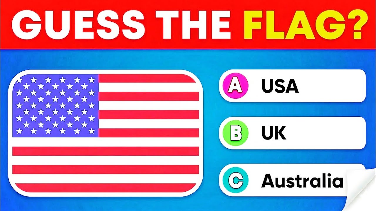 Can You Guess the Country by Its Flag? 🌍 | Ultimate Flag Quiz Challenge (Only Geniuses Score 100%)