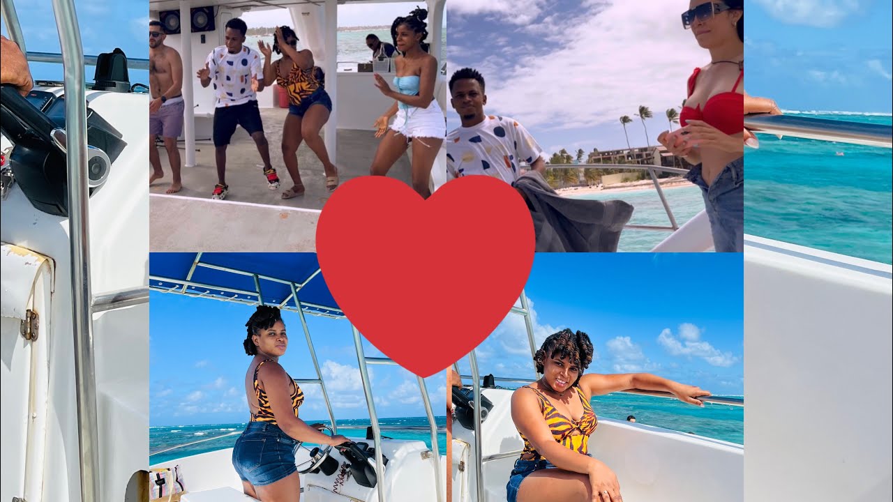 Mezanmi k-Lezo fe Ninie surprise li mennenl sou bato punta cana💕💕💕