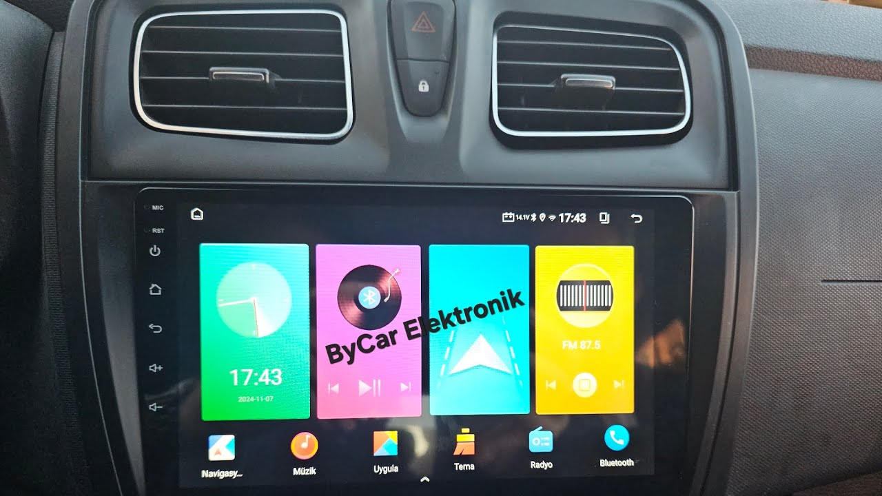 Renault Symbol Android Multimedya, Geri Görüş Kamerası Gizli Özellik Açma İzmir