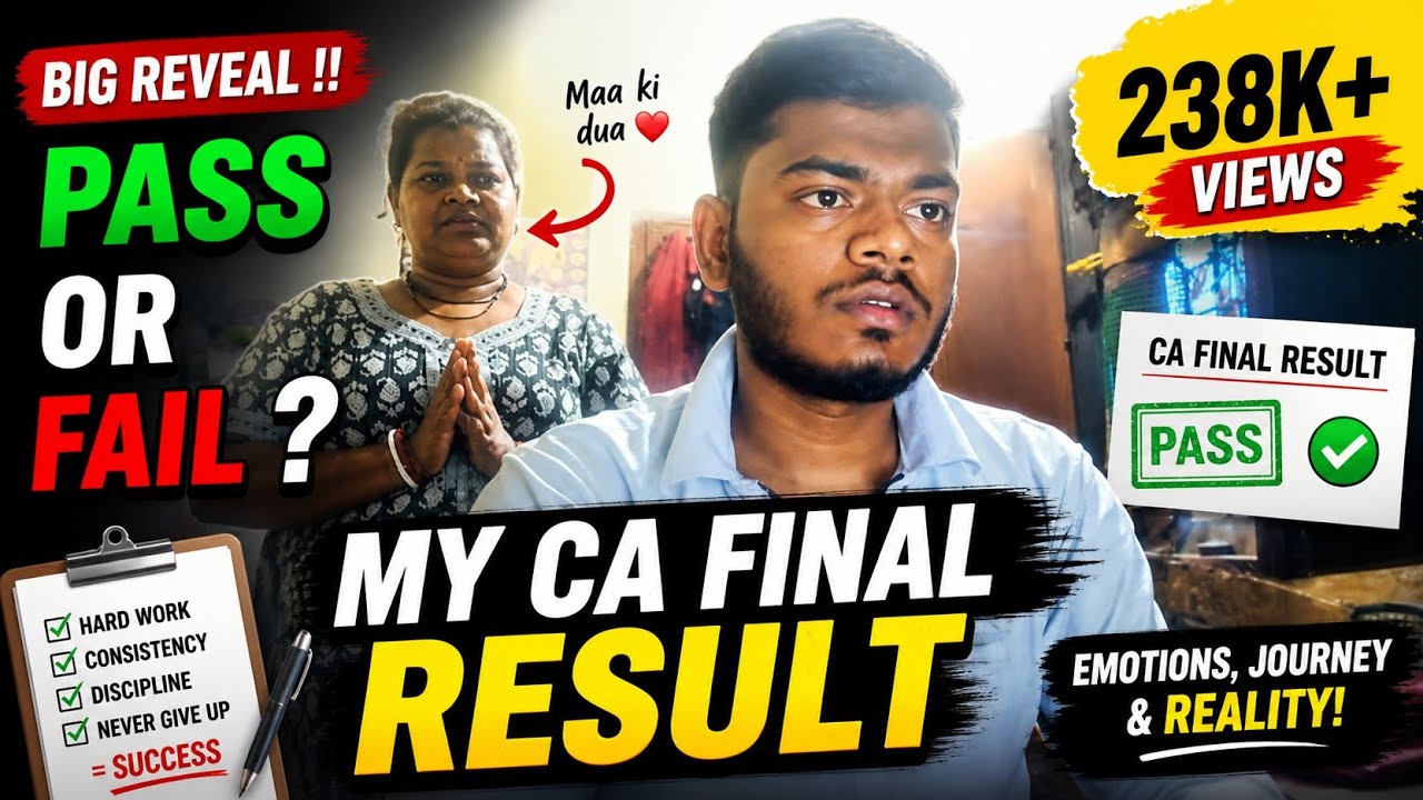 My CA Final Result Reaction | JAN 26 | Result Reaction | Pass or Fail | BEST FEELING EVER ❤️