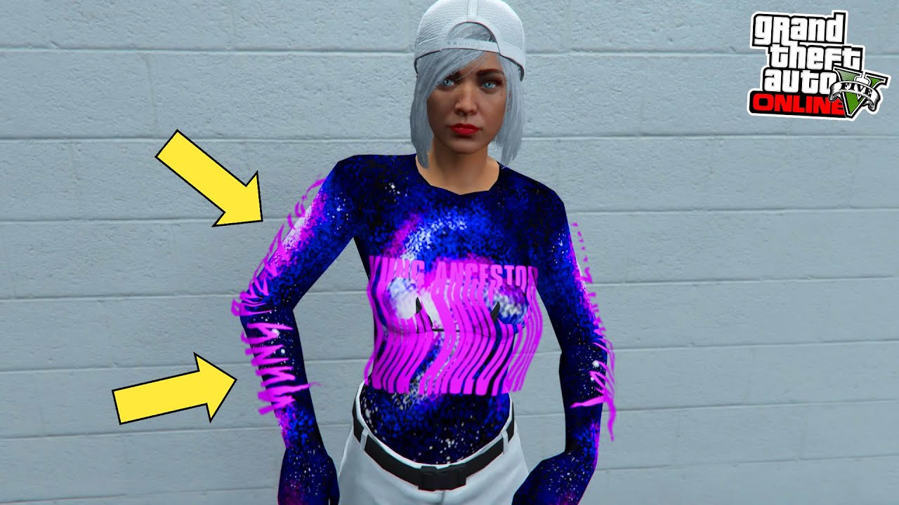 TENUE MODDER GALAXIE + STICKERS SUR LE PERSO FEMININ | GTA 5 ONLINE