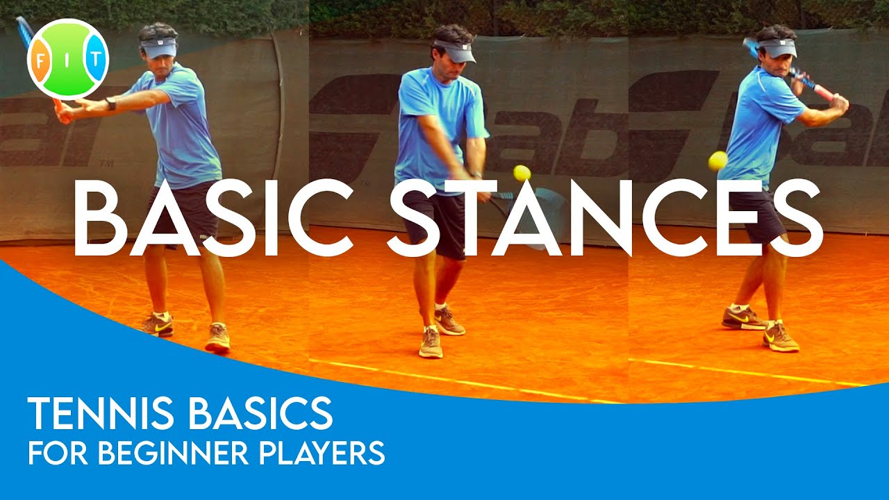 4 APOYOS BÁSICOS 👣 de tenis para la DERECHA y el REVÉS | TENIS para 🐥 PRINCIPIANTES