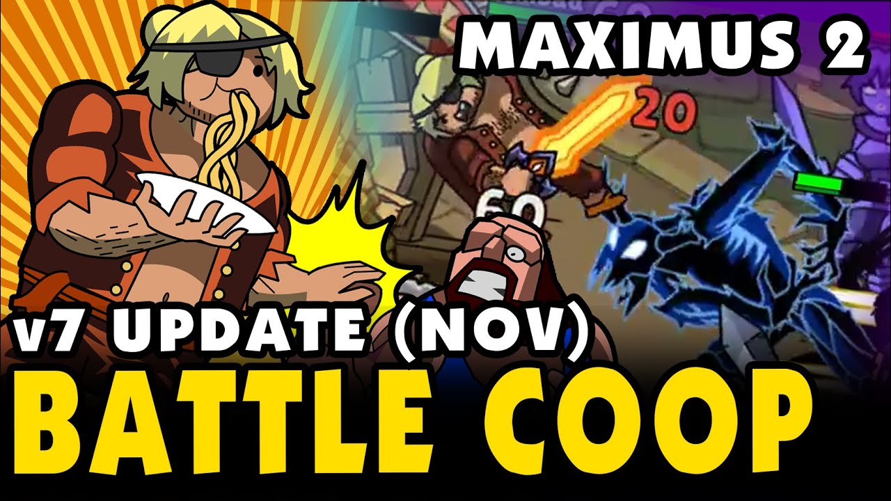 Maximus 2 - BATTLE CO-OP Explained! 2P vs Bots...WHO WINS?! (7.0) (Nov 1st 2023)