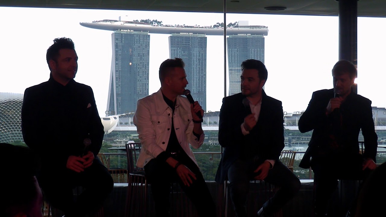 [HD] WESTLIFE IN SINGAPORE 2019 - EXCLUSIVE Q&A SESSION