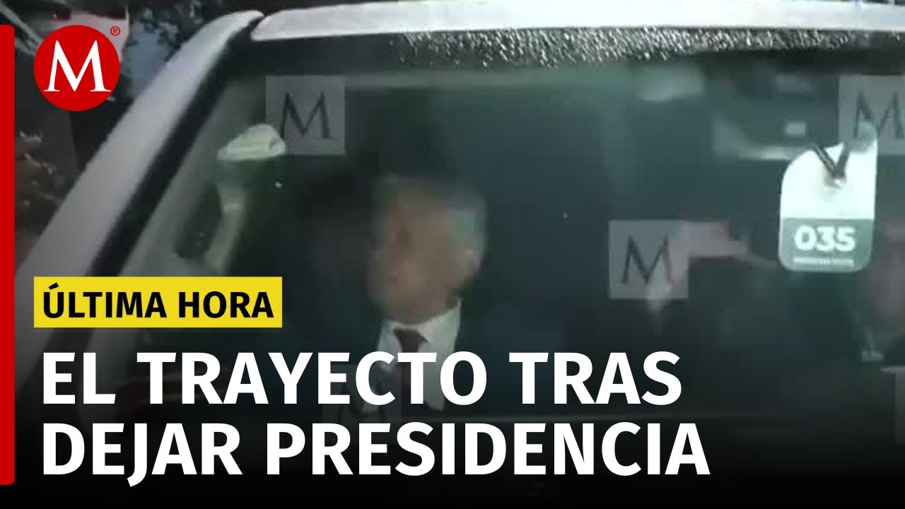 López Obrador arriba a su casa de Tlalpan entre ovaciones de simpatizantes