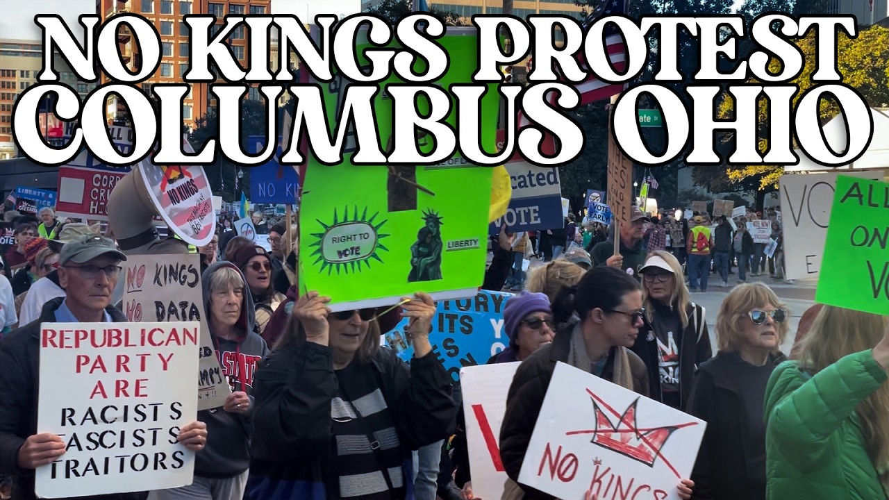 No Kings Protest in Columbus, Ohio - October 17, 2026
