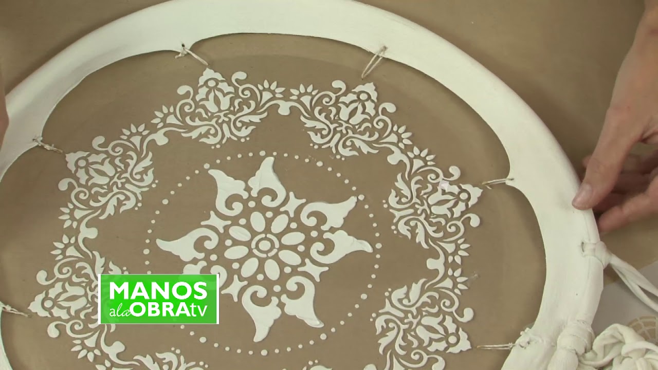 COMO HACER UN ATRAPASUEÑOS CON STENCIL HYN DE LA MANO DE LALA CASTRO