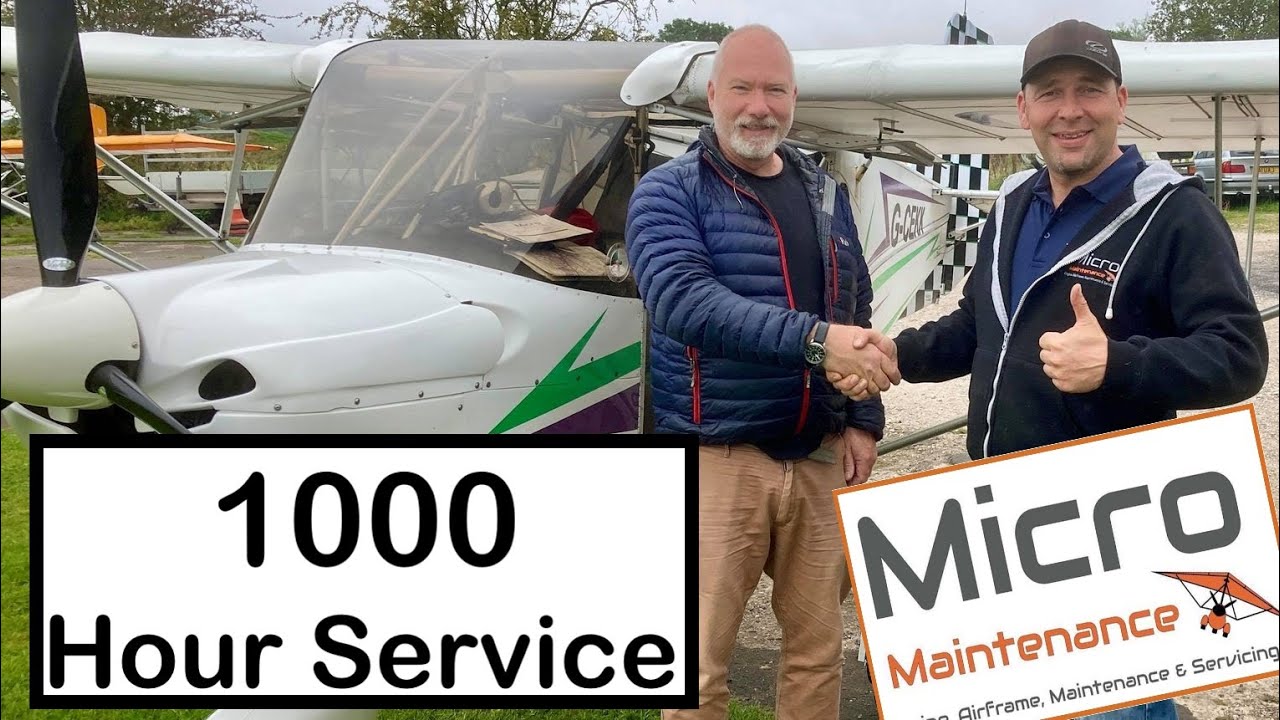 Skyranger 1000 hour service - Checker tail - AWESOME: Micro Maintenance - S2E3 -