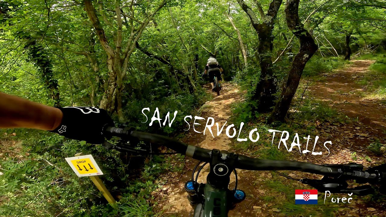 MTB San Servolo trails (Poreč, Hrvaška): So to najkrajši urejeni traili?