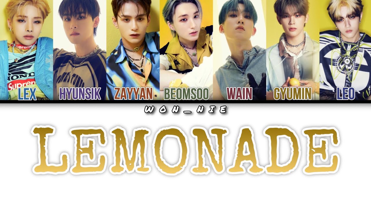 Lemonade By XODIAC (Colour Coded Lyrics) [ENG]