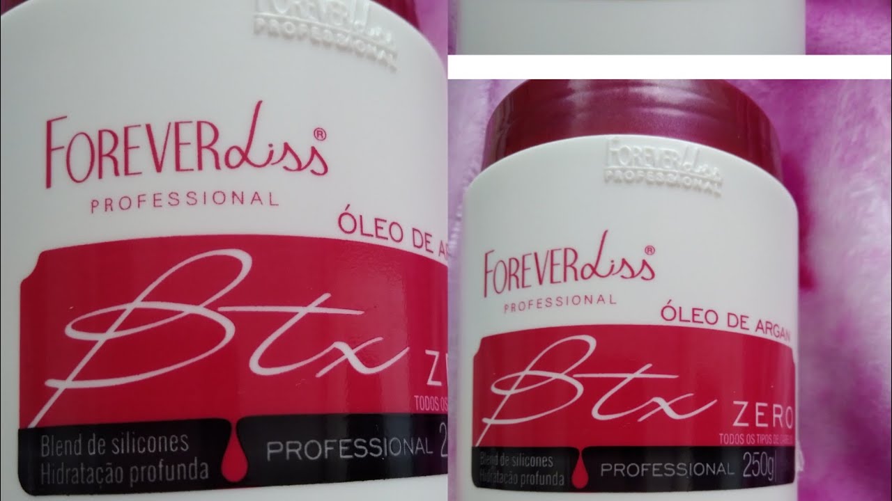 botox zero óleo de argan forever liss