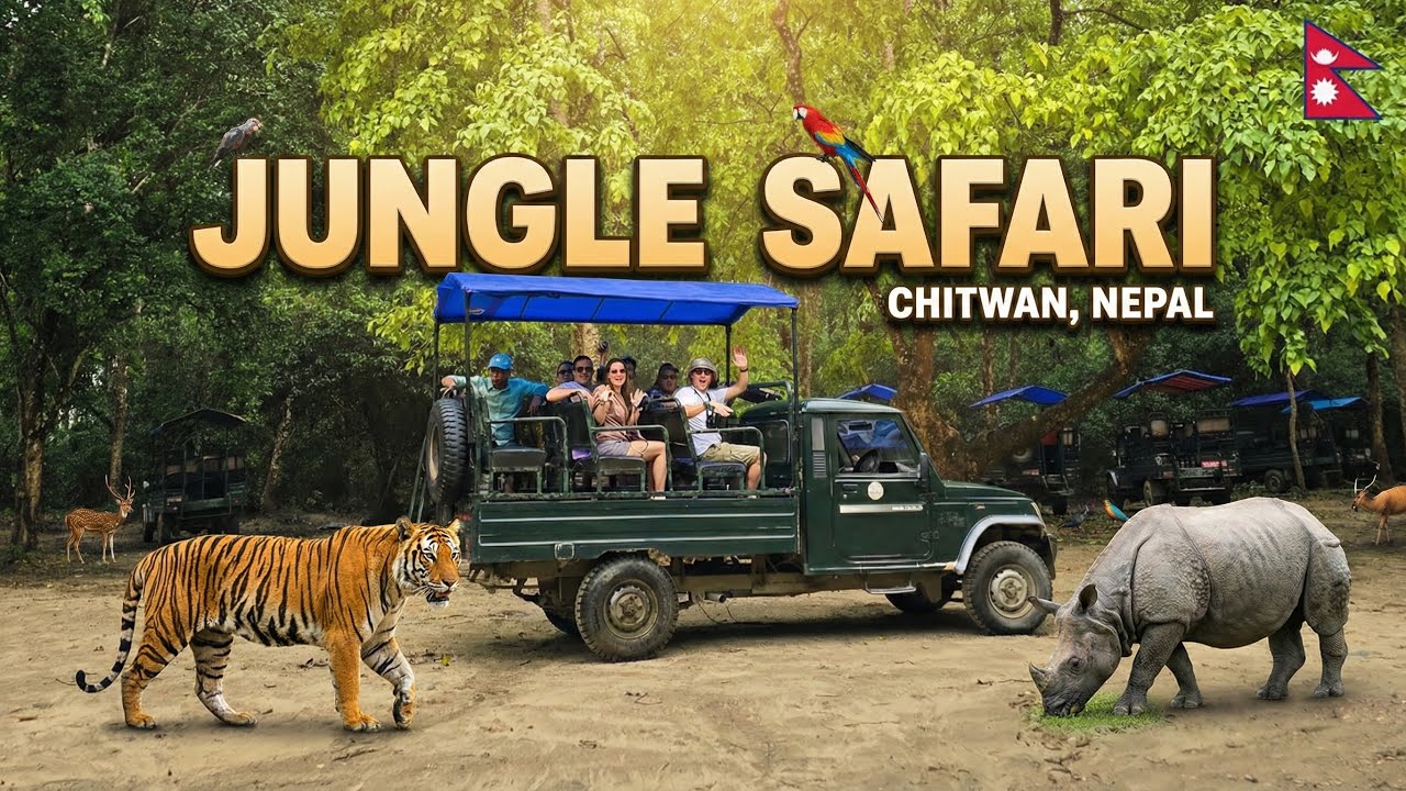 Jungle Safari In Chitwan - Nepal Vlog 😎