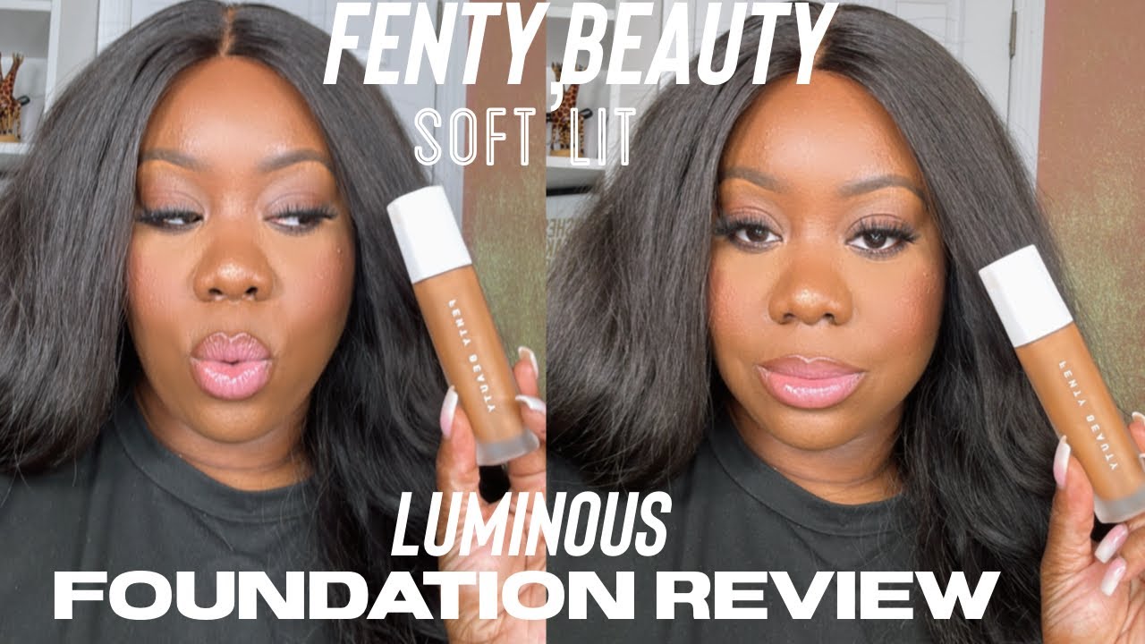 Новинка! Fenty Beauty Soft'Lit Luminous Hydrating Foundation | Обзор + тест на стойкость | Allure...