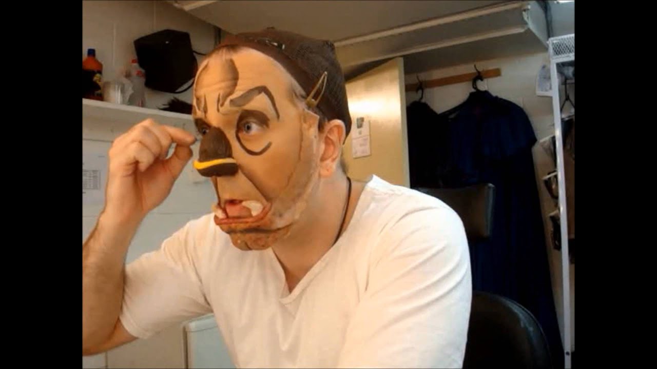 A Bela e a Fera - Beast self makeup