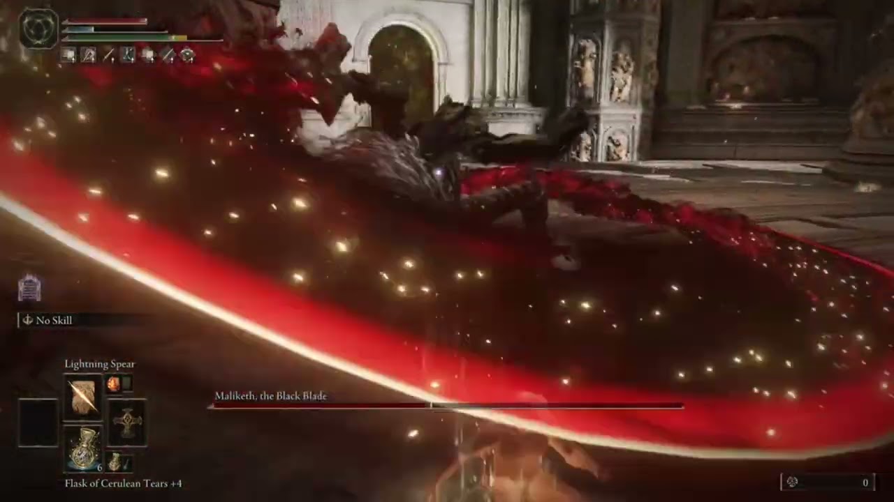 Elden Ring: Maliketh Incantation Only, No Damage