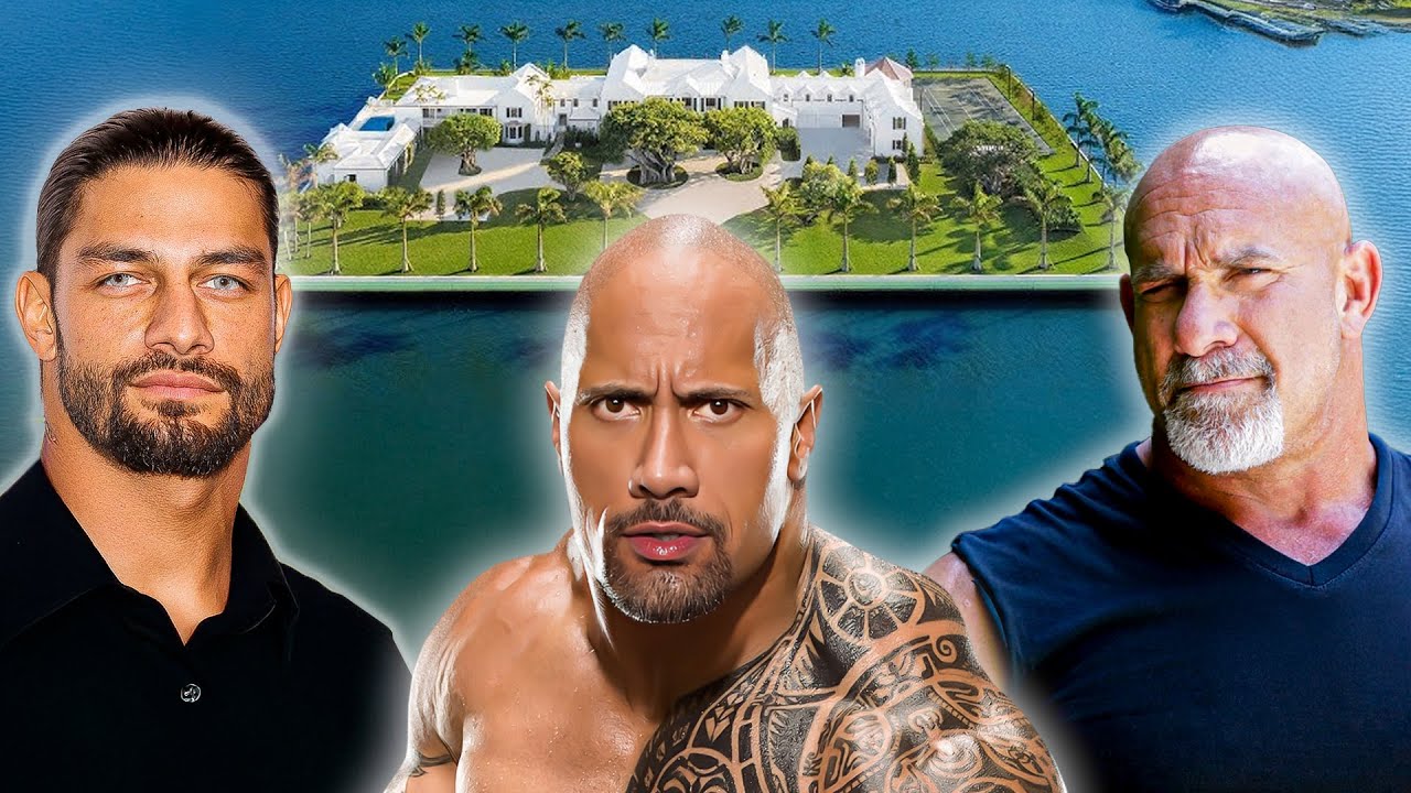 ¡Las casas más caras de los luchadores de la WWE!