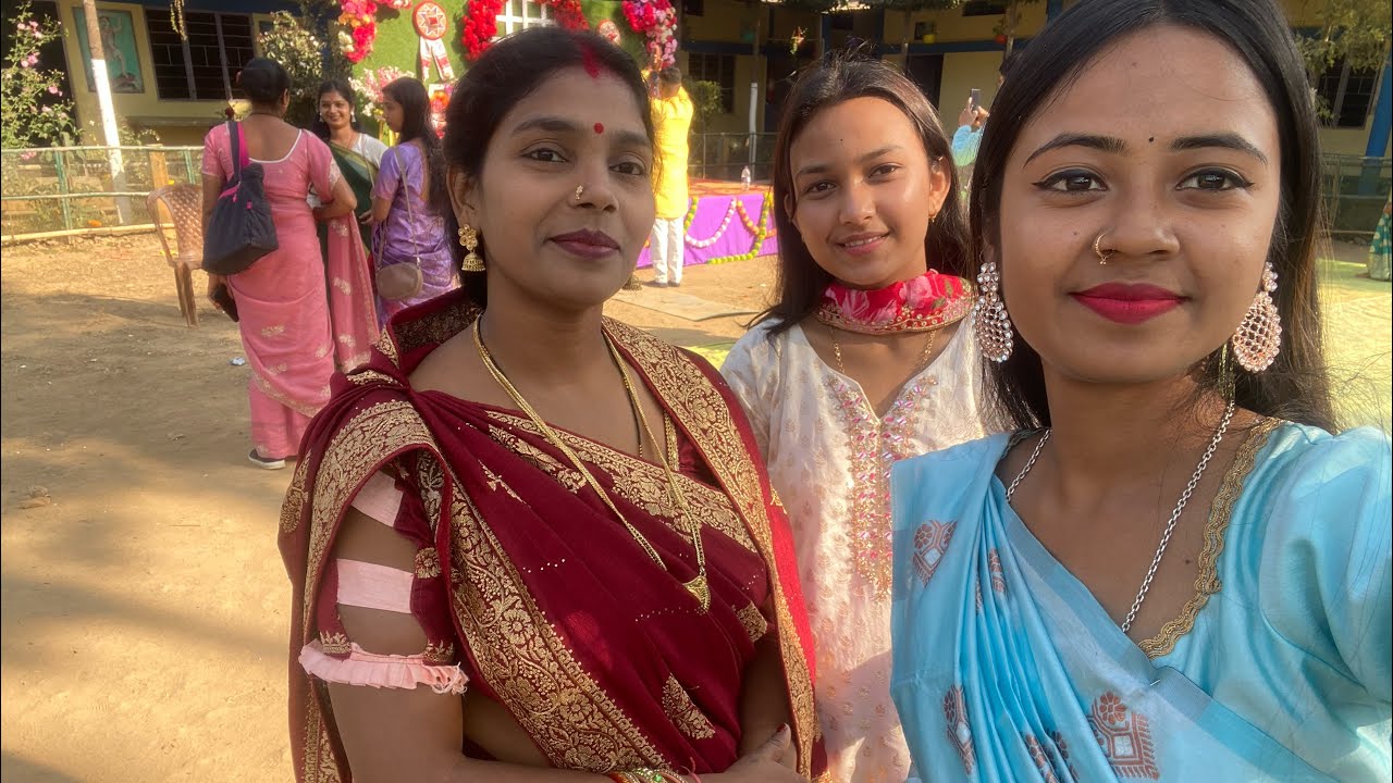 sarswati puja🙏🥰ka vlog…#vlog #viralvideo #trending 
