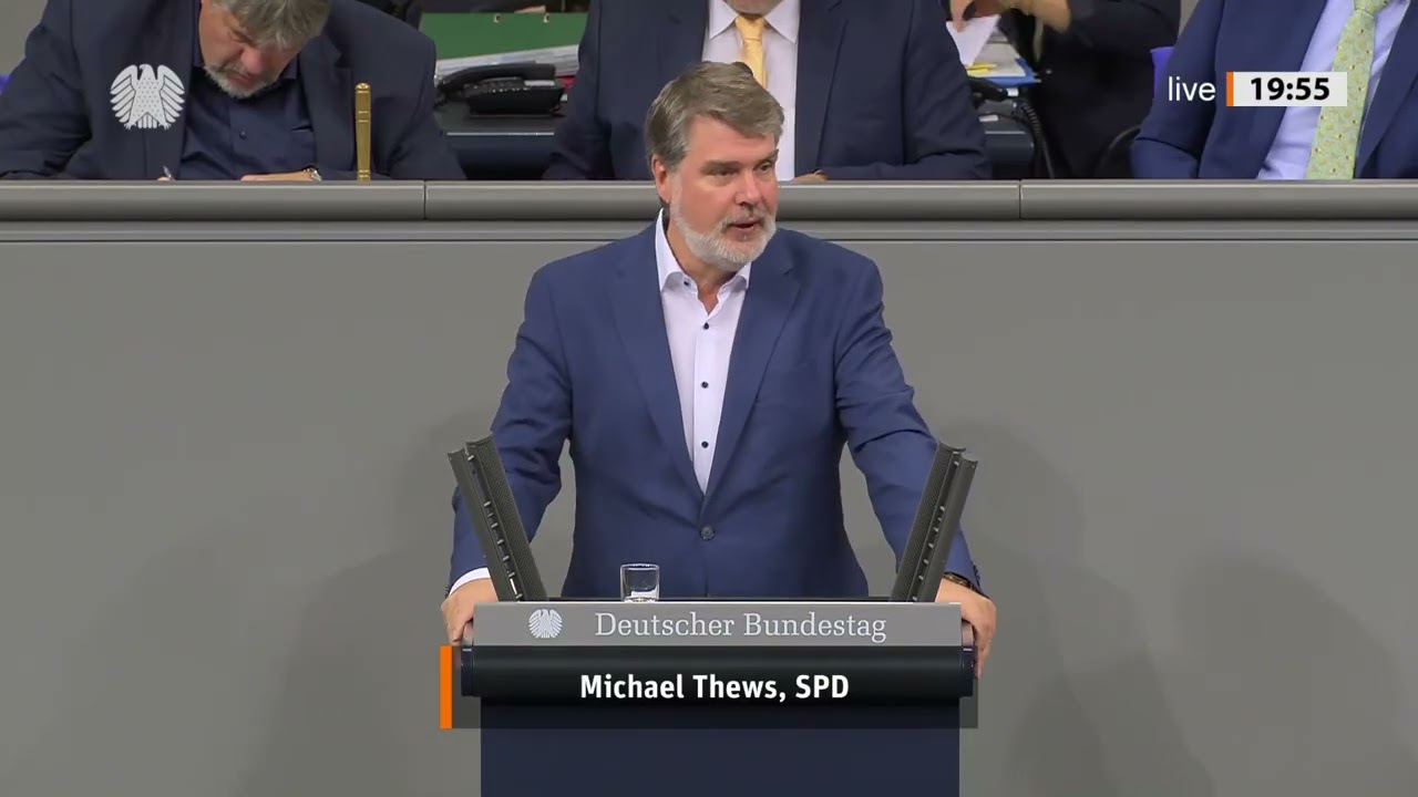 Michael Thews (SPD Rede) zur Änderung des Energiesteuer  und des Stromsteuergesetzes