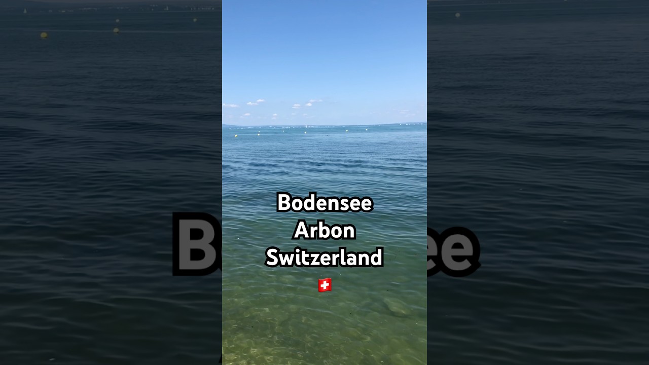 Relax in Bodensee, Arbon, Switzerland 🇨🇭