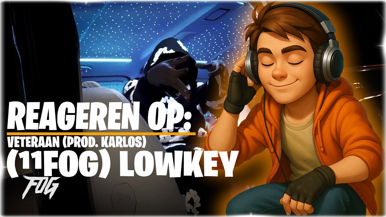 Reageren op: (11FOG) Lowkey - Veteraan (Prod. Karlos)