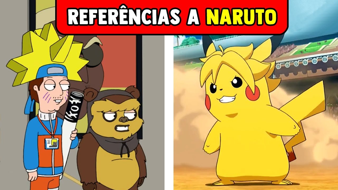 50 APARIÇÕES E REFERÊNCIAS A NARUTO 🥷