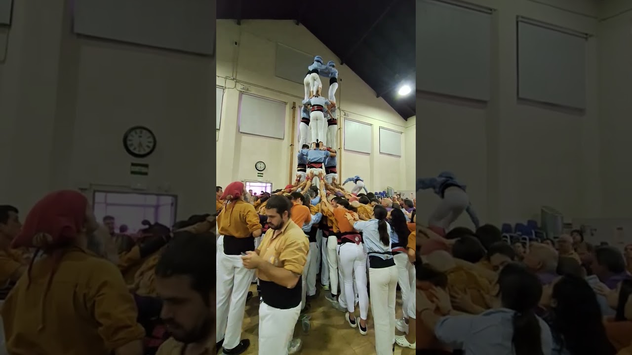 Castellers del Poble Sec - 3d6a - Diada Sagals d'Osona (26-X-24)