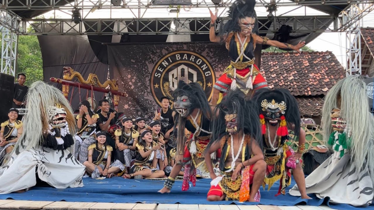 Atraksi Barongan Blora dan Buto Gedruk Seni Barong Gembong aji joyo