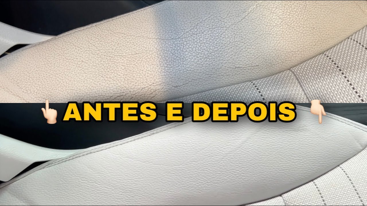 CONSERTAMOS O BANCO DE COURO DA MERCEDES!!