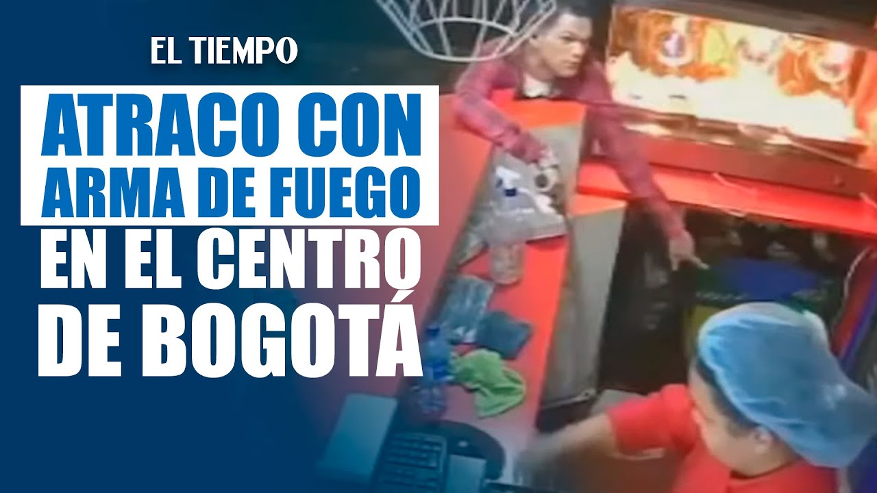 Delincuente asaltó a mano armada un restaurante en Santa Fe; se llevó dinero de la caja | El Tiempo