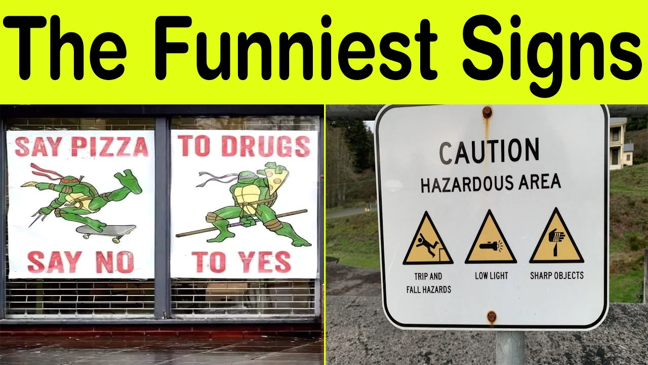 The Funniest Signs That Prove People Need Supervision When Making Signs! || Happy Panda