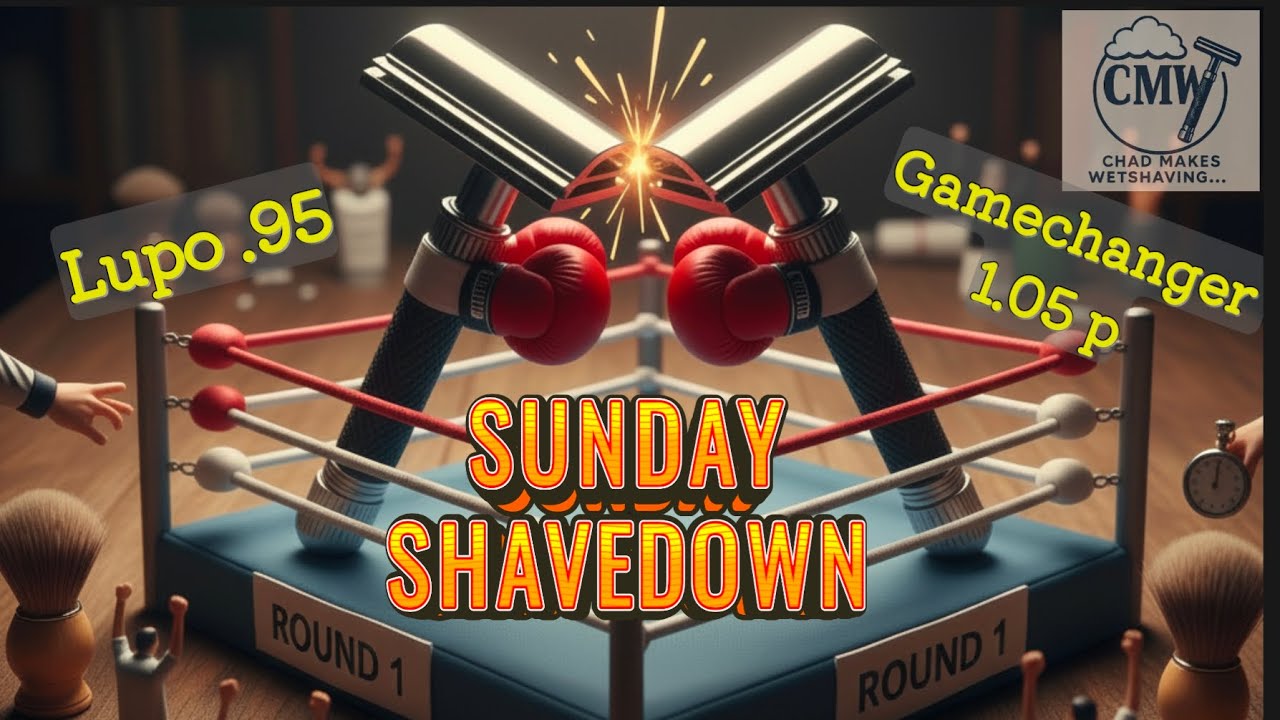 Sunday Shavedown: Razorock Lupo.95 VS Gamechanger 1.05 p