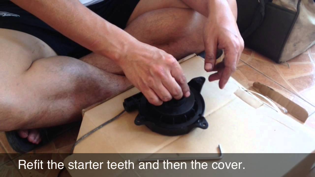 How to reassemble Polini Thor Flash Starter