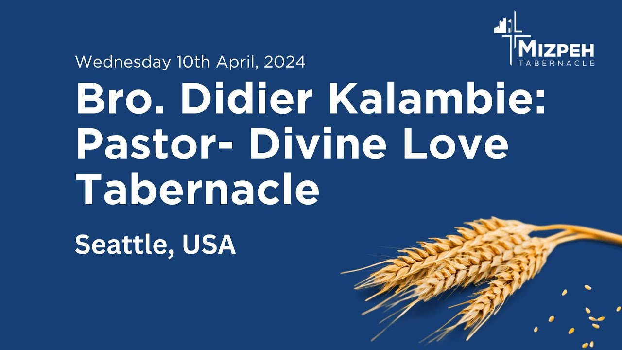 24-0410 Bro. Didier Kalambaie