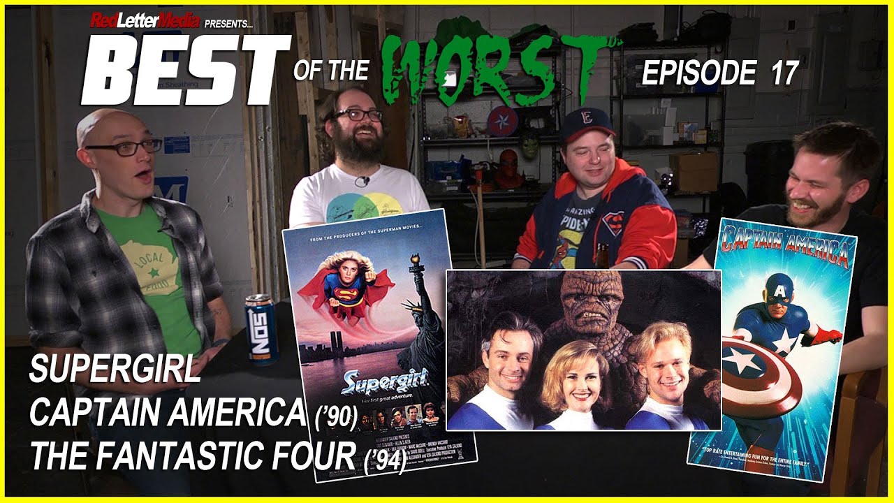 Best of the Worst: Supergirl, Captain America (1990), and Roger Corman's Fantastic Four
