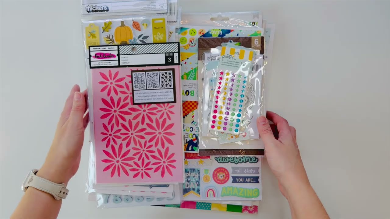 Unboxing my very first order from American Crafts (ONLY SALE'S ITEMS)! Come see what I picked up!