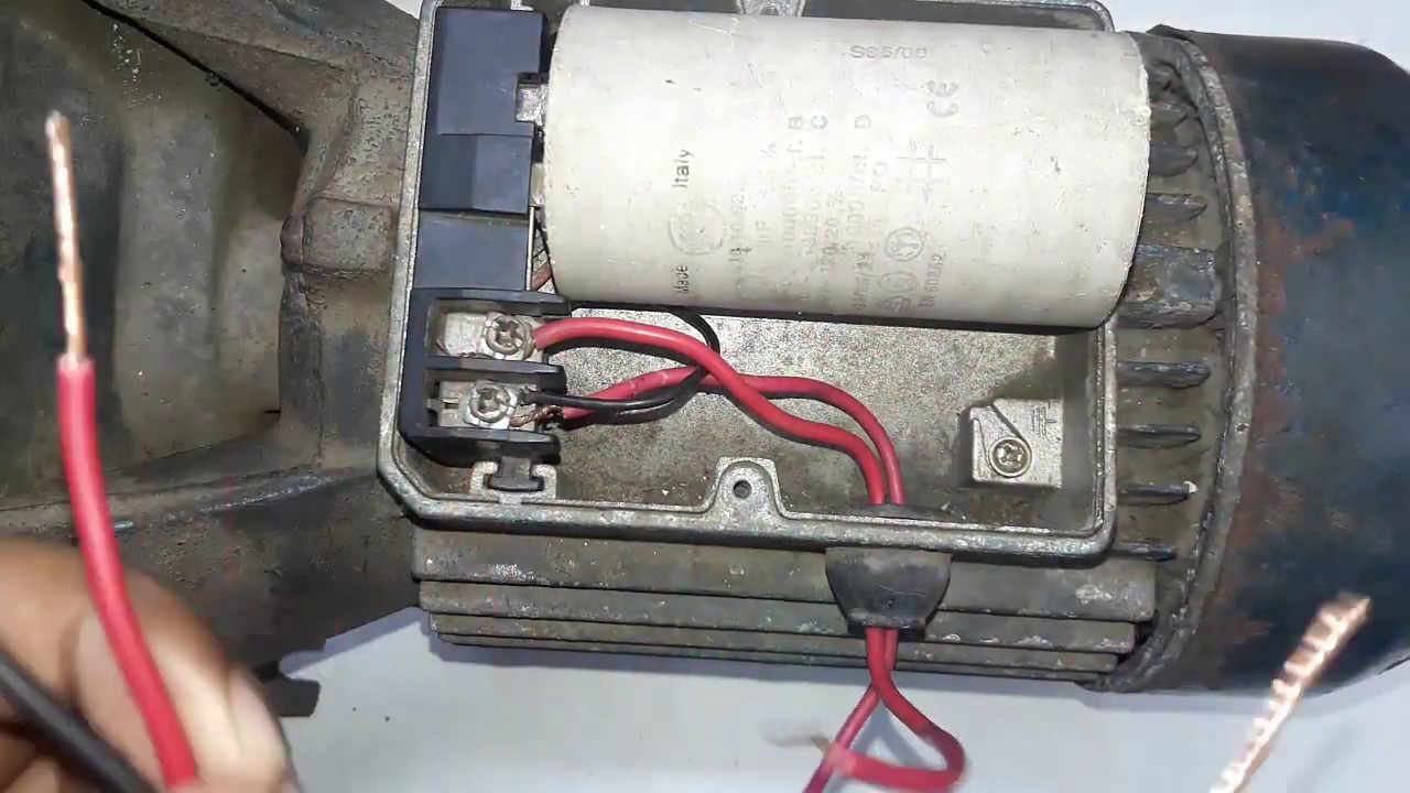 pump motor connect. pump motor details in bangla.How to connect pump motor.motor capacitor connect.