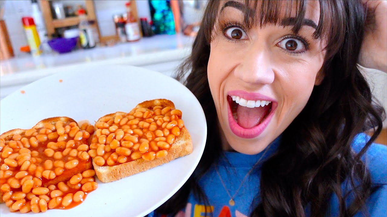 American Tries Beans On Toast!