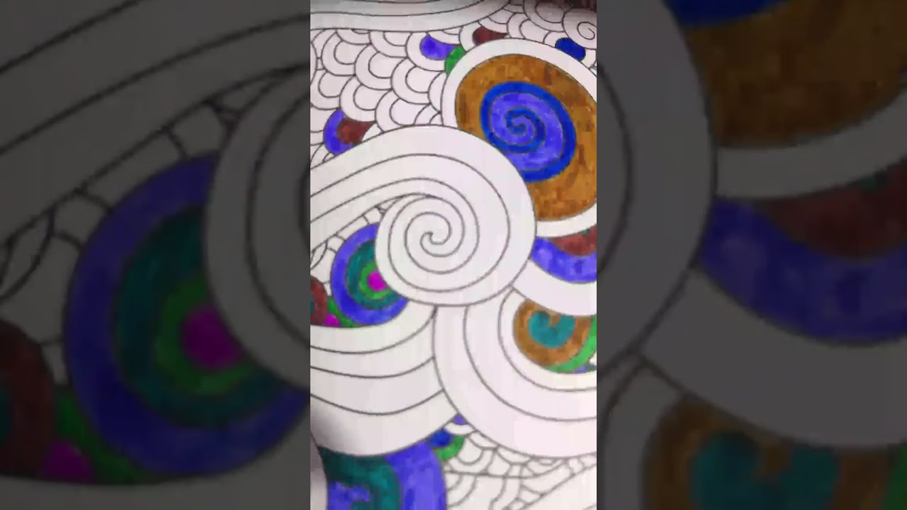 Tuesday coloring book page art stream