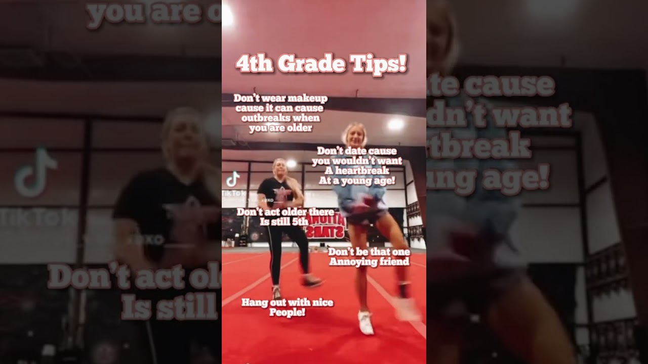 4th grade tips! 👶🛝 #shorts #young #4thgrade #fypシ