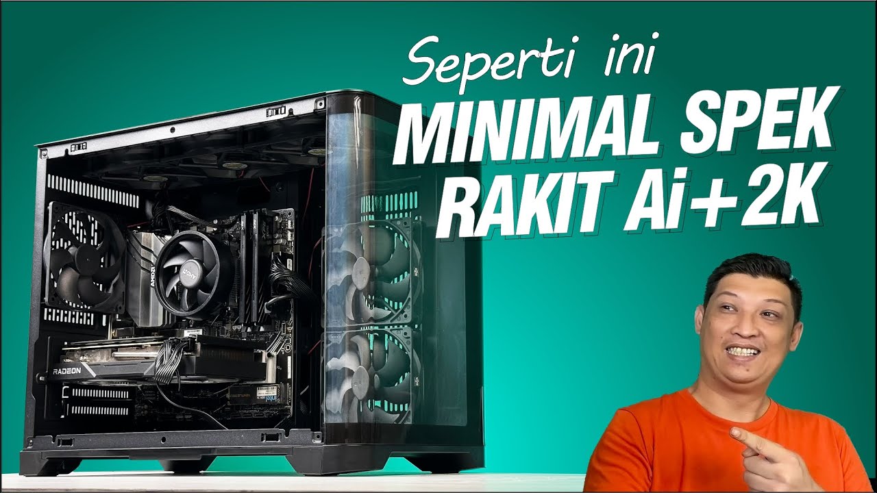 RAKIT paling minim buat 2K GAMING dan Ai computing | Ft Deepcool PL650D