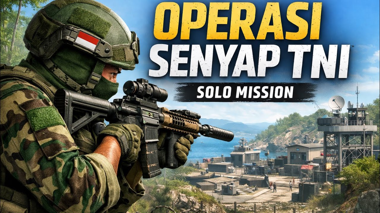 TNI SENDIRIAN MENYUSUP MARKAS MUSUH | GHOST RECON BREAKPOPINT