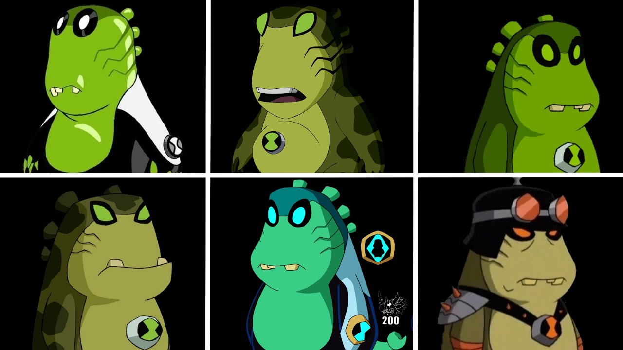 🇧🇷 Todas as Transformações do Glutão - ben10 (Dublado)
