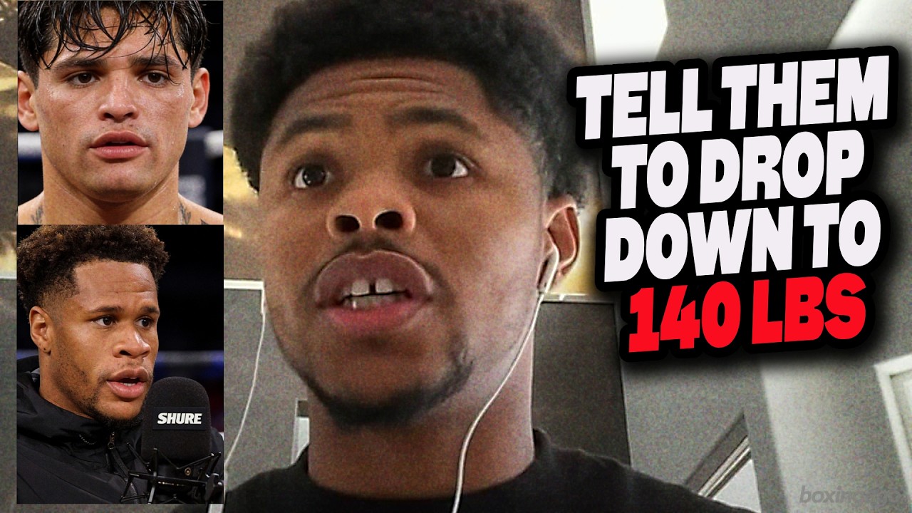 Shakur Stevenson has LIKELY CANCELLED Ryan Garcia or Haney Fights next with these comments…