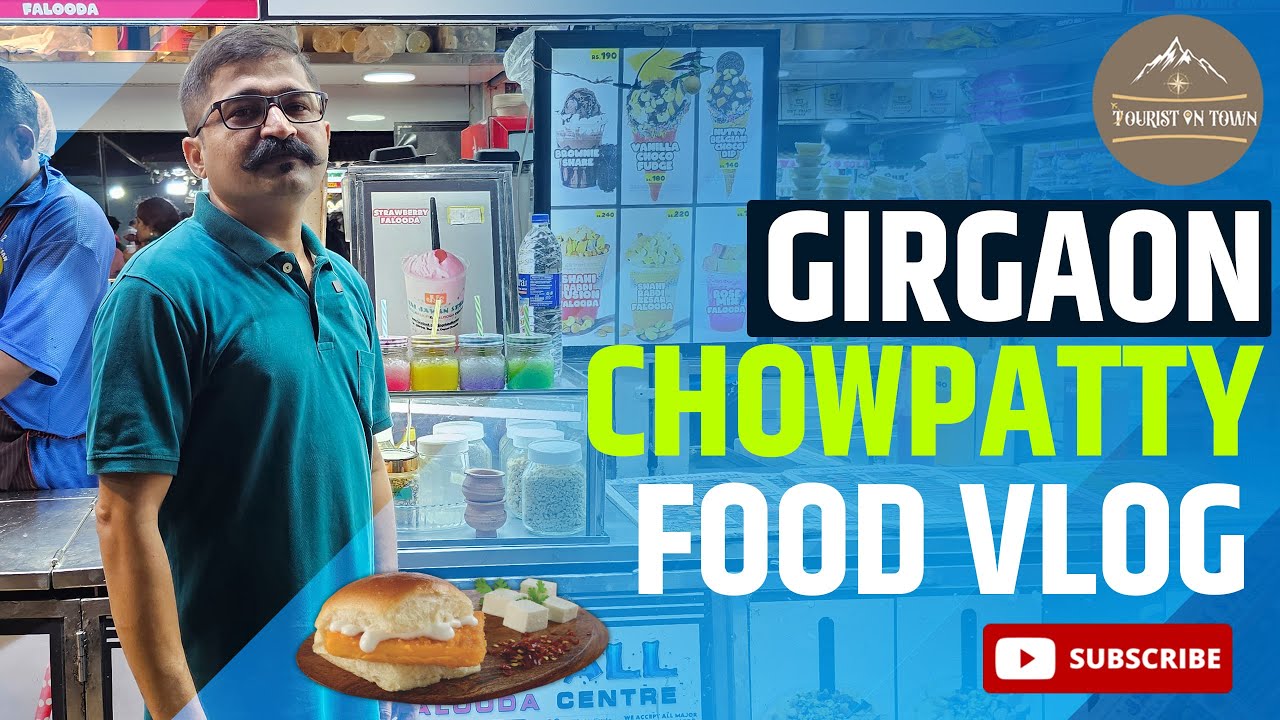 Girgaon Chaupati Mumbai| Girgaon Chowpatty Beach 'गिरगाँव चौपाटी का मशहूर खाना' | Mumbai Street Food
