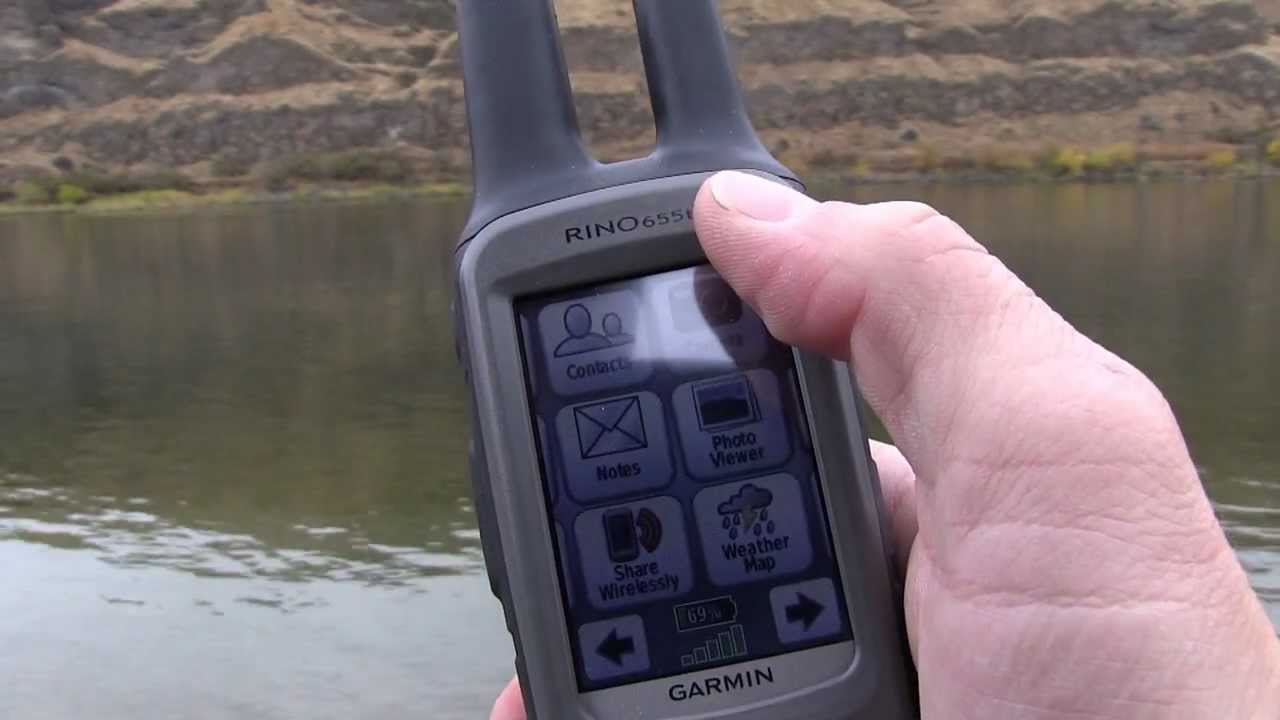 Garmin Rino 655t Review : Demo Video.wmv