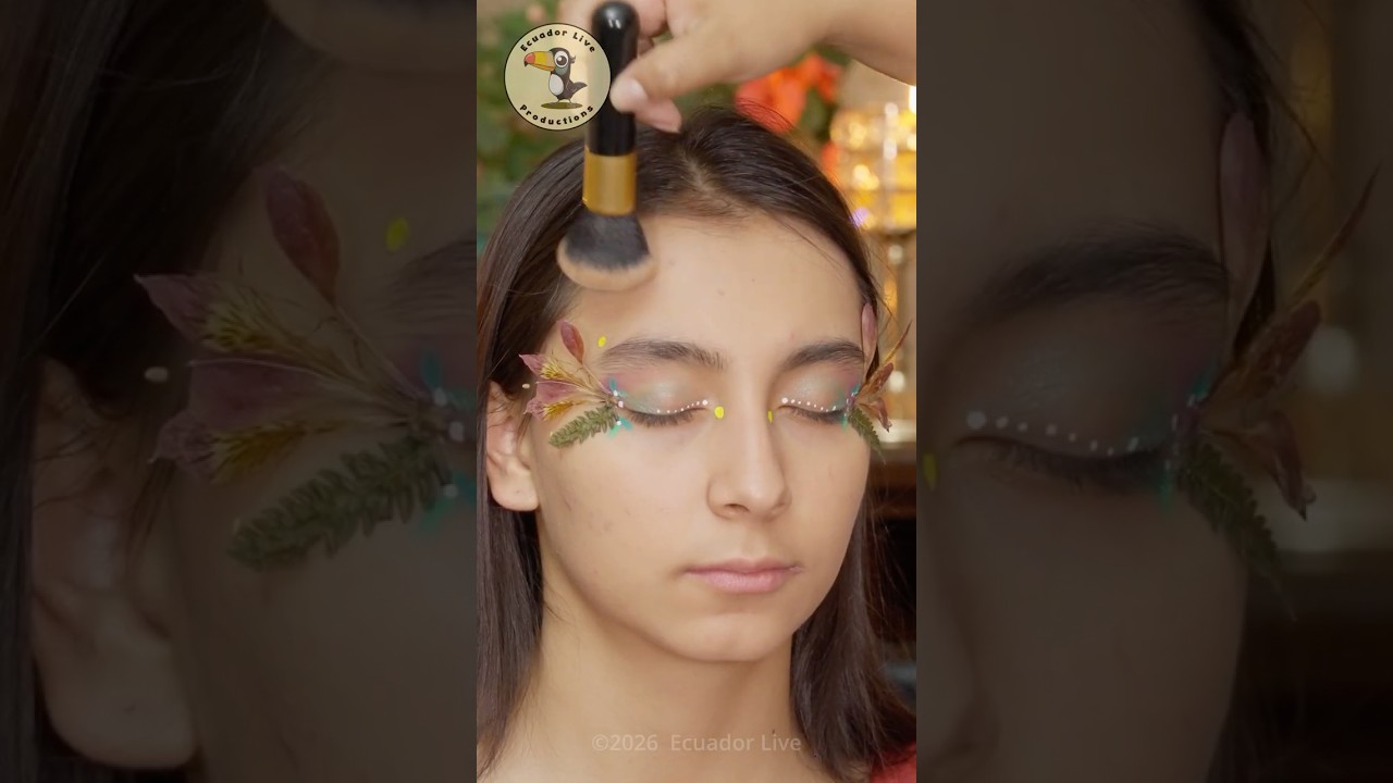 ASMR fairly makeup with soft whispering for affirmation & self care