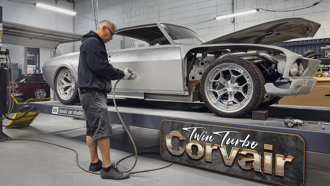 Ручная сборка Corvair 1969 года: совершенство пассажирской стороны (Эпизод 16)