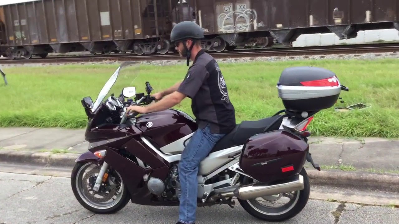 2007 Yamaha FJR 1300 (burgundy) 2457 Fallen Cycles